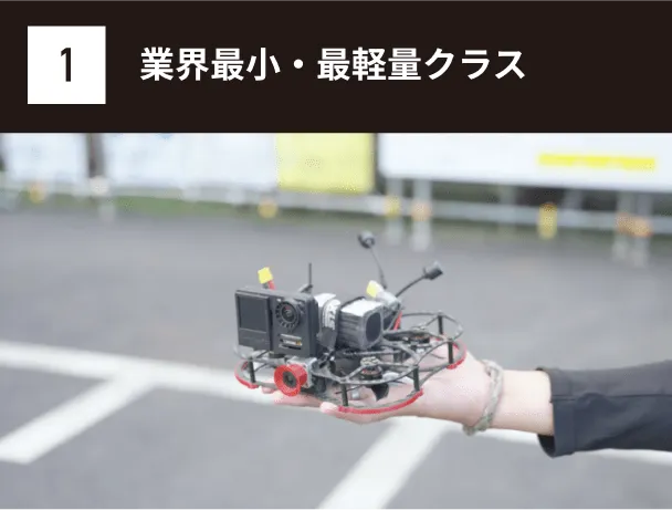 業界最小・最軽量クラス